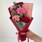 Crochet Yarn Rose Bouquet – view 3