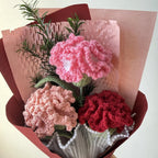 Crochet Yarn Rose Bouquet – view 5