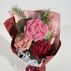 Crochet Yarn Rose Bouquet – view 7