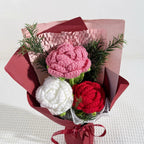 Crochet Yarn Rose Bouquet – view 9