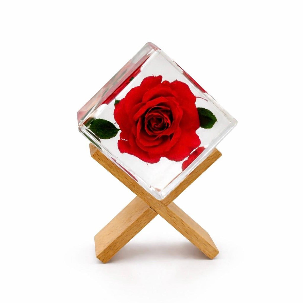 Real Rose Resin Desk Decoration – 2 in – view 8
