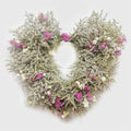 Dried Flower Heart Wreath “Loving Heart” – 20 in