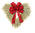Dried Flower Heart Wreath “Artemisia” – 19–20 in