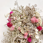 Dried Flower Heart Wreath “I Love You” – 19–20 in – view 2